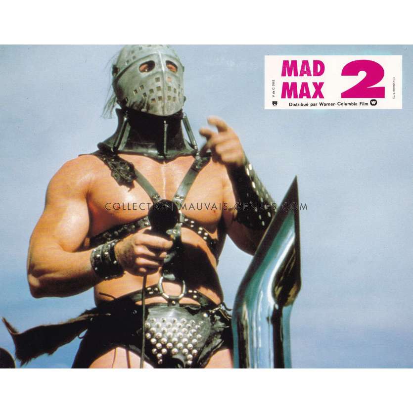 MAD MAX 2: THE ROAD WARRIOR French Lobby Card N03 - 9x12 in. - 1982 - George Miller, Mel Gibson