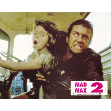 MAD MAX 2: THE ROAD WARRIOR French Lobby Card N07 - 9x12 in. - 1982 - George Miller, Mel Gibson