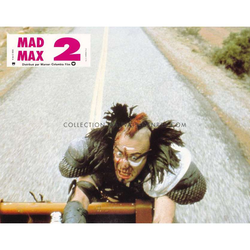 MAD MAX 2: THE ROAD WARRIOR French Lobby Card N08 - 9x12 in. - 1982 - George Miller, Mel Gibson