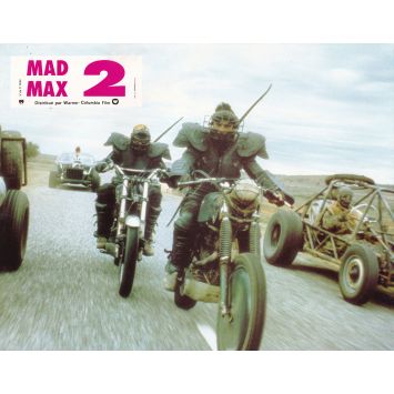 MAD MAX 2: THE ROAD WARRIOR French Lobby Card N12 - 9x12 in. - 1982 - George Miller, Mel Gibson