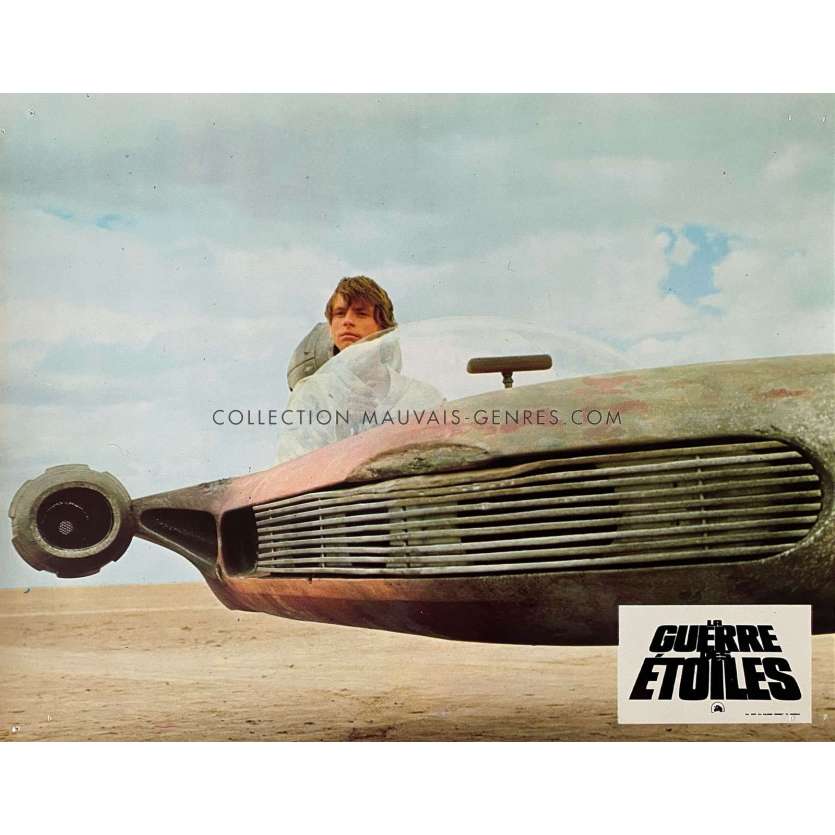 STAR WARS - A NEW HOPE French Lobby Card N04 - 9x12 in. - 1977 - George Lucas, Harrison Ford