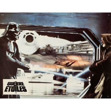 STAR WARS - A NEW HOPE French Lobby Card N06 - 9x12 in. - 1977 - George Lucas, Harrison Ford