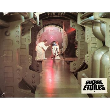 STAR WARS - A NEW HOPE French Lobby Card N09 - 9x12 in. - 1977 - George Lucas, Harrison Ford