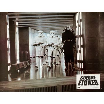 STAR WARS - LA GUERRE DES ETOILES Photo de film N10 - 22x28 cm. - 1977 - Harrison Ford, George Lucas