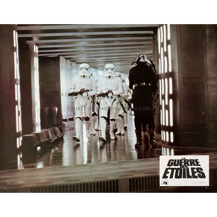 STAR WARS - A NEW HOPE French Lobby Card N10 - 9x12 in. - 1977 - George Lucas, Harrison Ford