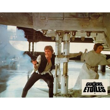 STAR WARS - A NEW HOPE French Lobby Card N11 - 9x12 in. - 1977 - George Lucas, Harrison Ford