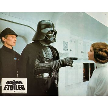 STAR WARS - A NEW HOPE French Lobby Card N16 - 9x12 in. - 1977 - George Lucas, Harrison Ford