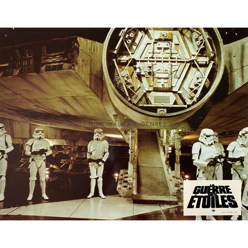 STAR WARS - A NEW HOPE French Lobby Card N20 - 9x12 in. - 1977 - George Lucas, Harrison Ford