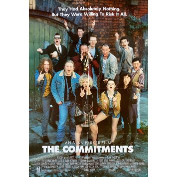 THE COMMITMENTS U.S Movie Poster- 27x41 in. - 1991 - Alan Parker, Robert Arkins