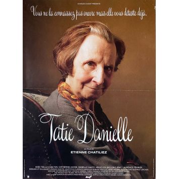 AUNTIE DANIELLE French Movie Poster- 15x21 in. - 1990 - Etienne Chatillez, Tsilla Chelton