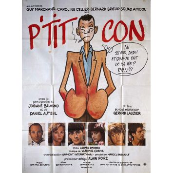 P'TIT CON Affiche de film- 120x160 cm. - 1984 - Guy Marchand, Gérard Lauzier