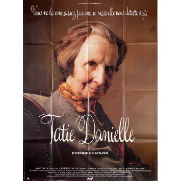 AUNTIE DANIELLE French Movie Poster- 47x63 in. - 1990 - Etienne Chatillez, Tsilla Chelton