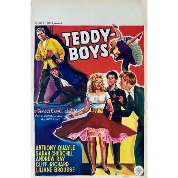 TEDDY BOYS Affiche de film- 35x55 cm. - 1959 - Cliff Richards, Terence Young