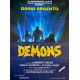 DEMONS Affiche de cinéma- 120x160 cm. - 1988 - Michele Soavi, Lamberto Bava