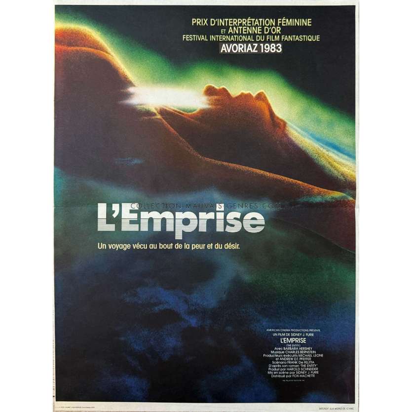 L'EMPRISE Affiche de film- 40x54 cm. - 1982 - Barbara Hershey, Sidney J. Furie