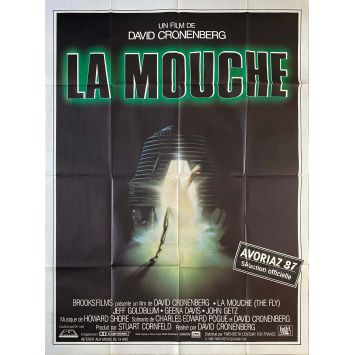 LA MOUCHE Affiche de film- 120x160 cm. - 1986 - Jeff Goldblum, David Cronenberg