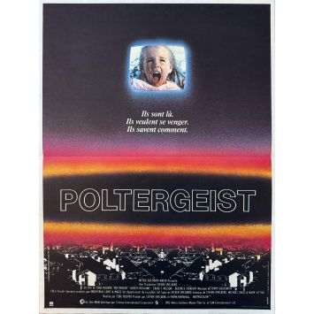 POLTERGEIST Affiche de film- 40x54 cm. - 1982 - Heather o'rourke, Steven Spielberg