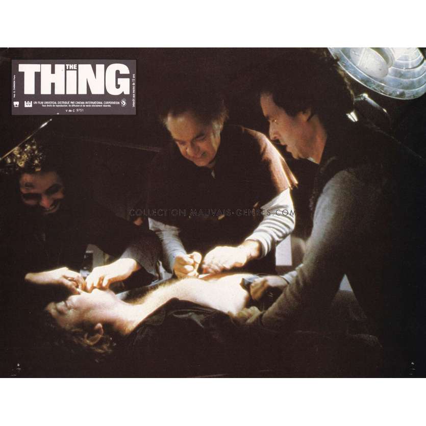 THE THING Photo de film N05 - 21x30 cm. - 1982 - Kurt Russel, John Carpenter