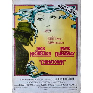 CHINATOWN Affiche de film- 40x60 cm. - 1974 - Jack Nicholson, Roman Polanski