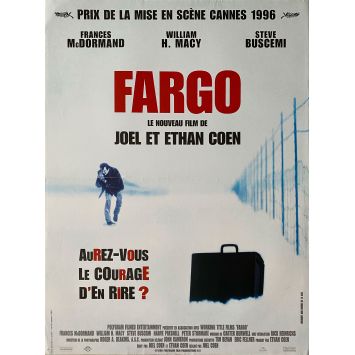 FARGO Affiche de film- 40x54 cm. - 1996 - Frances McDormand, Joel Coen