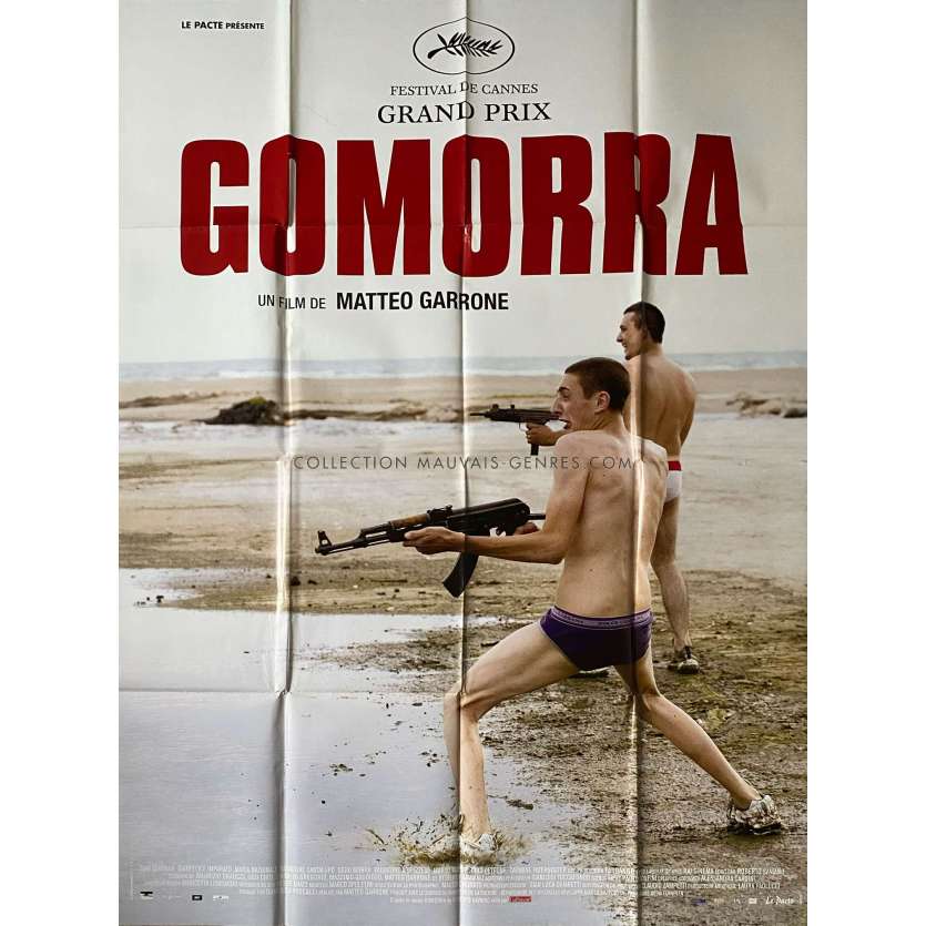 GOMORRA Affiche de film- 120x160 cm. - 2008 - Gianfelice Imparato, Matteo Garrone