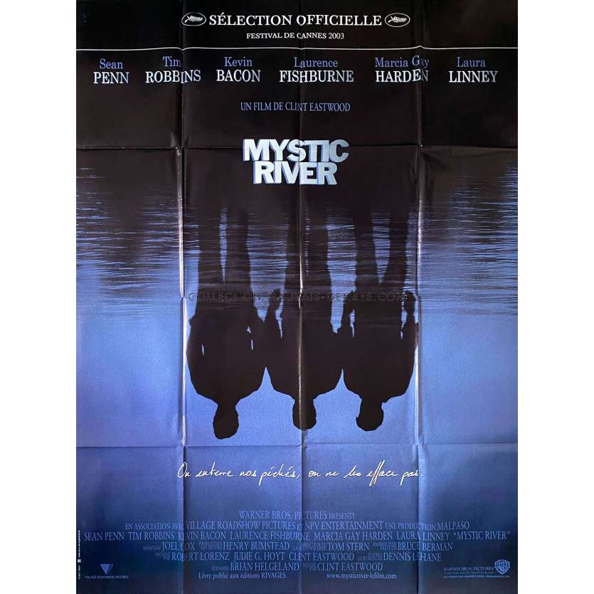 MYSTIC RIVER French Movie Poster- 47x63 in. - 2003 - Clint Eastwood, Saen Penn