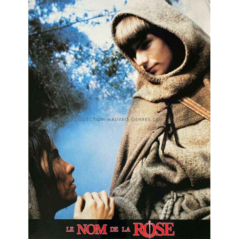 NAME OF THE ROSE French Lobby Card- 10x12 in. - 1987 - Jean-Jacques Annaud, Sean Connery