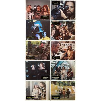 THE CHINA SYNDROME French Lobby Cards x10 - 9x12 in. - 1979 - James Bridges, Jane Fonda