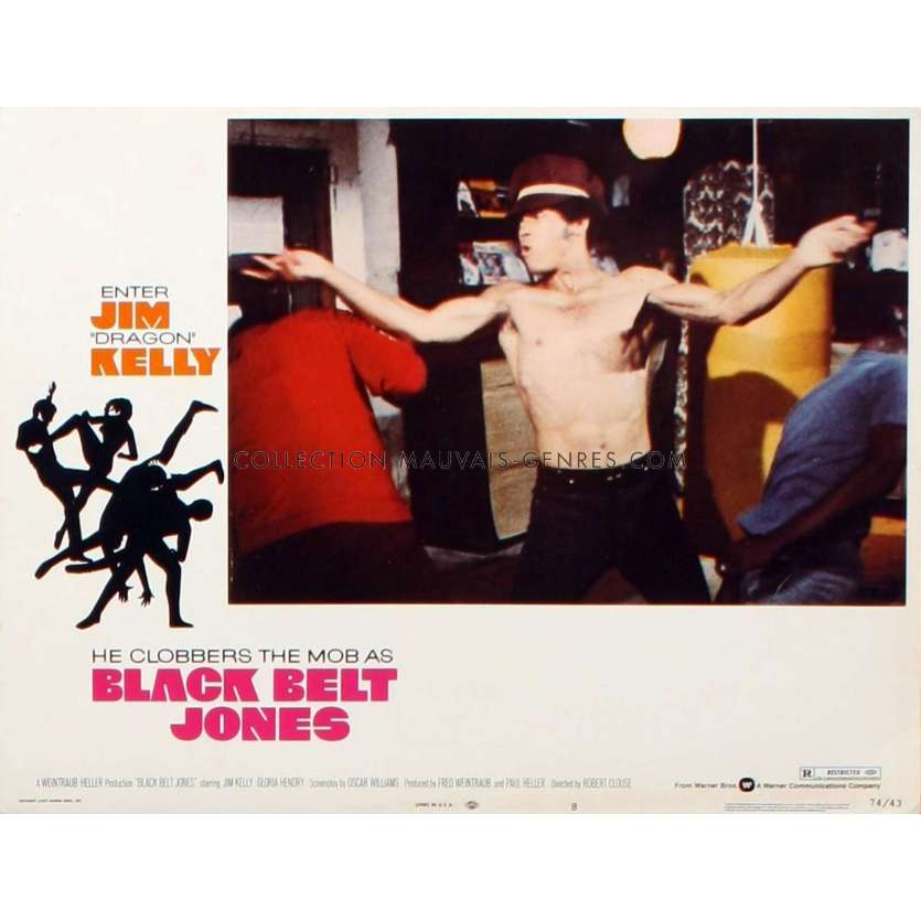 BLACK BELT JONES US Movie Still 2 11x14 - 1974 - Jim Kelly, Blaxploitation