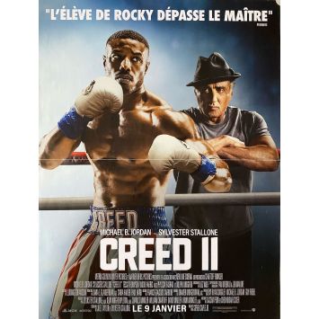 CREED II French Movie Poster- 15x21 in. - 2018 - Steven Caple Jr., Michael B. Jordan