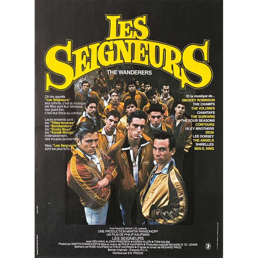 LES SEIGNEURS Affiche de film- 40x54 cm. - 1979 - Ken Wahl, Philip Kaufman