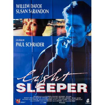 LIGHT SLEEPER French Movie Poster- 47x63 in. - 1992 - Paul Schrader, Willem Dafoe