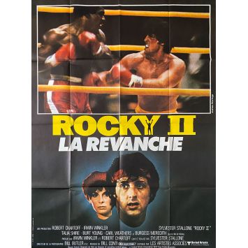 ROCKY II French Movie Poster- 47x63 in. - 1979 - Sylvester Stallone, Carl Weathers