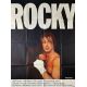 ROCKY Affiche de film- 120x160 cm. - 1976 - Sylvester Stallone, John G. Avildsen