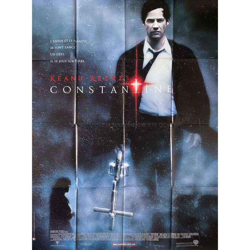 CONSTANTINE Affiche de film- 120x160 cm. - 1999 - Keanu Reeves, Francis Lawrence