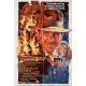 INDIANA JONES AND THE TEMPLE OF DOOM U.S Movie Poster Intl. - 27x40 in. - 1984 - Steven Spielberg, Harrison Ford