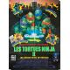 TEENAGE MUTANT NINJA TURTLES II French Movie Poster- 47x63 in. - 1991 - Michael Pressman, David Warner