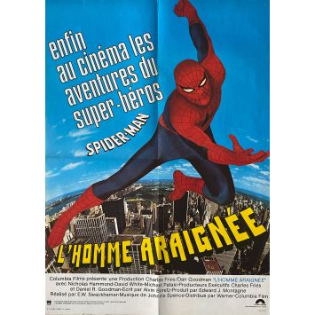 SPIDER-MAN L'HOMME ARAIGNEE Affiche de film- 60x80 cm. - 1977 - Nicholas Hammond, Ron Satlof