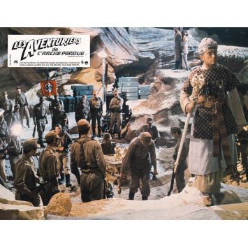 RAIDERS OF THE LOST ARK French Lobby Card N06 - 10x12 in. - 1981 - Steven Spielberg, Harrison Ford