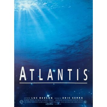 ATLANTIS Affiche de film- 40x54 cm. - 1991 - Luc Besson, Luc Besson