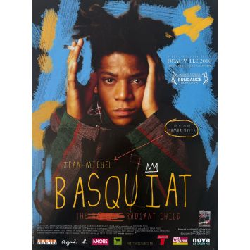 BASQUIAT Affiche de film- 40x54 cm. - 1996 - David Bowie, Julian Schnabel