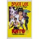 LE RETOUR DU DRAGON (1974) Affiche de film- 69x104 cm. - 1974 - Bruce Lee, William Beaudine