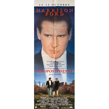 REGARDING HENRY French Movie Poster- 23x63 in. - 1991 - Mike Nichols, Harrison Ford