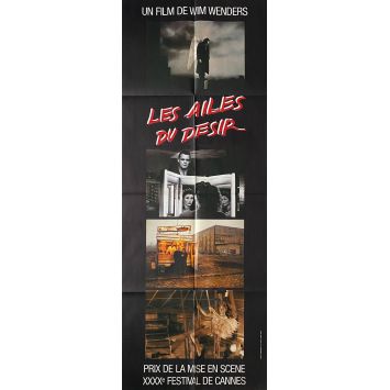 LES AILES DU DESIR Affiche de film- 60x160 cm. - 1987 - Wim Wenders, Bruno Ganz