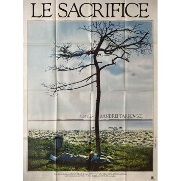 LE SACRIFICE Affiche de film- 120x160 cm. - 1986 - Andrei Tarkovsky, Erland Josephson