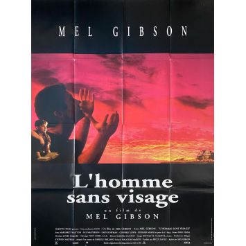 L'HOMME SANS VISAGE Affiche de film- 120x160 cm. - 1993 - Mel Gibson, Nick Stahl