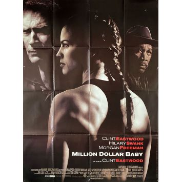 MILLION DOLLAR BABY Affiche de film- 120x160 cm. - 2004 - Clint Eastwood, Hilary Swank