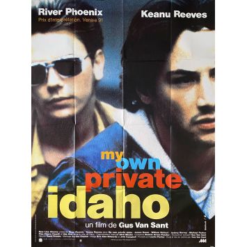 MY OWN PRIVATE IDAHO French Movie Poster- 47x63 in. - 1991 - Gus Van Zant, River Phoenix