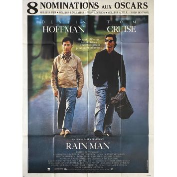 RAIN MAN French Movie Poster- 47x63 in. - 1988 - Barry Levinson, Dustin Hoffman