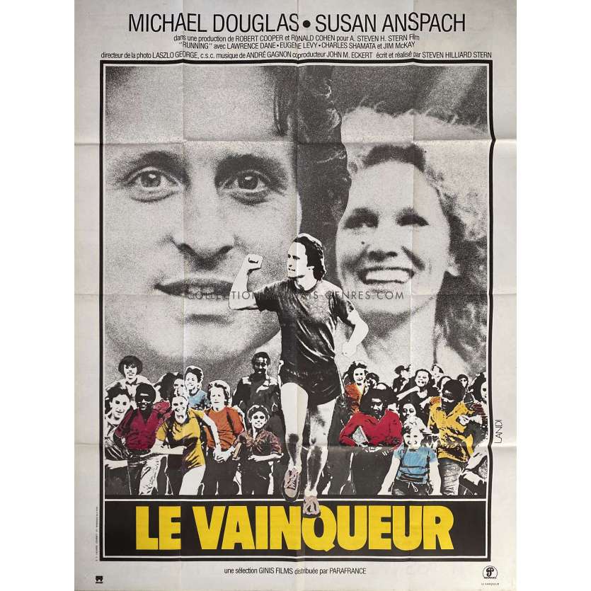 LE VAINQUEUR (1979) Affiche de film- 120x160 cm. - 1979 - Steven Hilliard Stern, Michael Douglas